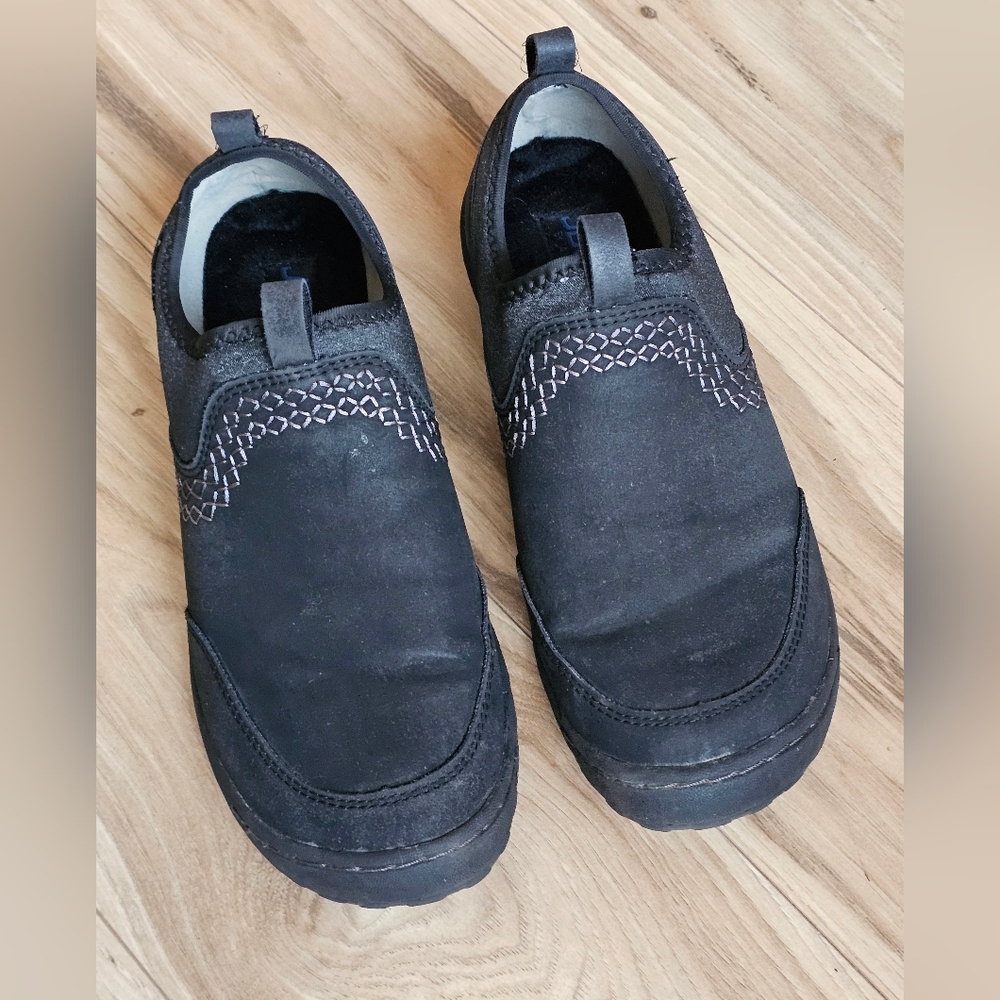 JBU by Jambu Lucky Black Pull-On  Sneakers Womens Size 7.5